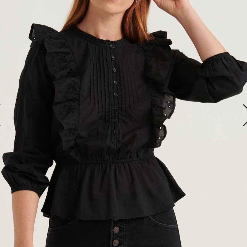 Lucky Brand Peplum Top